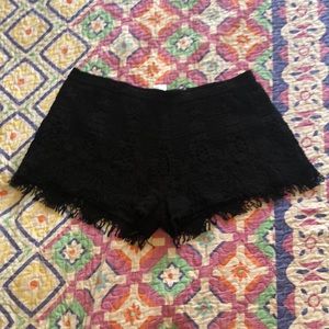 Cute black shorts